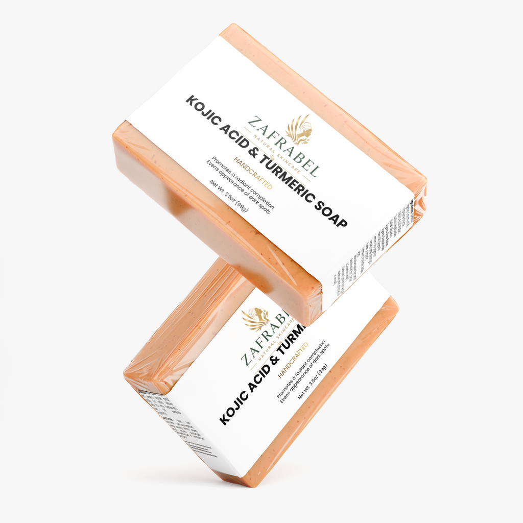 ZAFRABEL  Kojic Acid & Turmeric Soap
