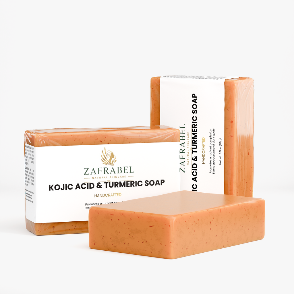 ZAFRABEL  Kojic Acid & Turmeric Soap