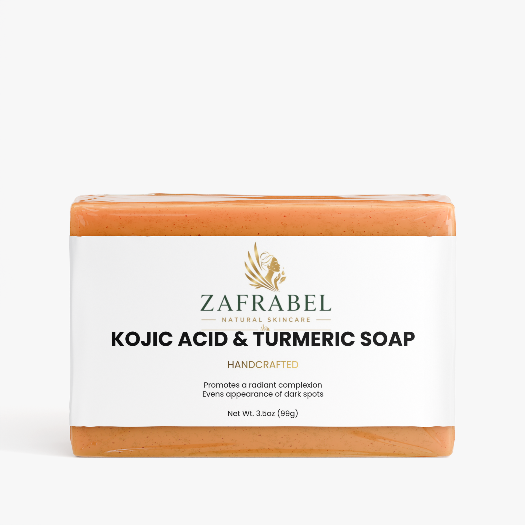 ZAFRABEL  Kojic Acid & Turmeric Soap