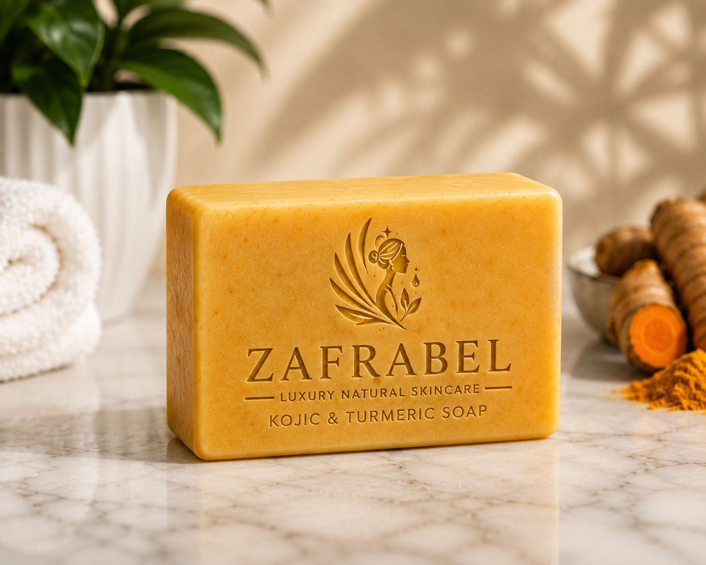 ZAFRABEL Kojic & Turmeric Soap